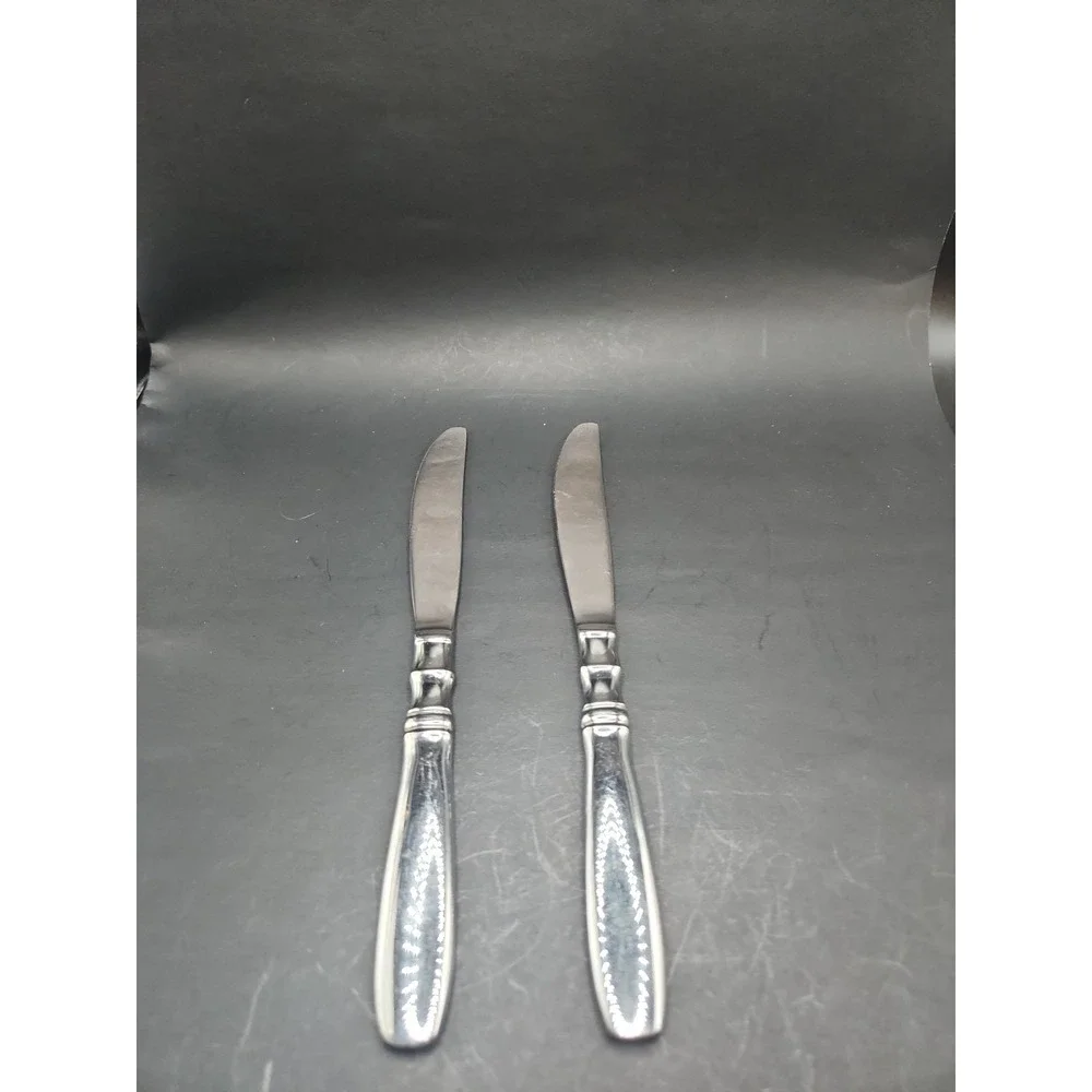 Reed & Barton, Heritage Mint Ltd - BROMPTON - Dinner Knives Set Of 2‎  Stainless